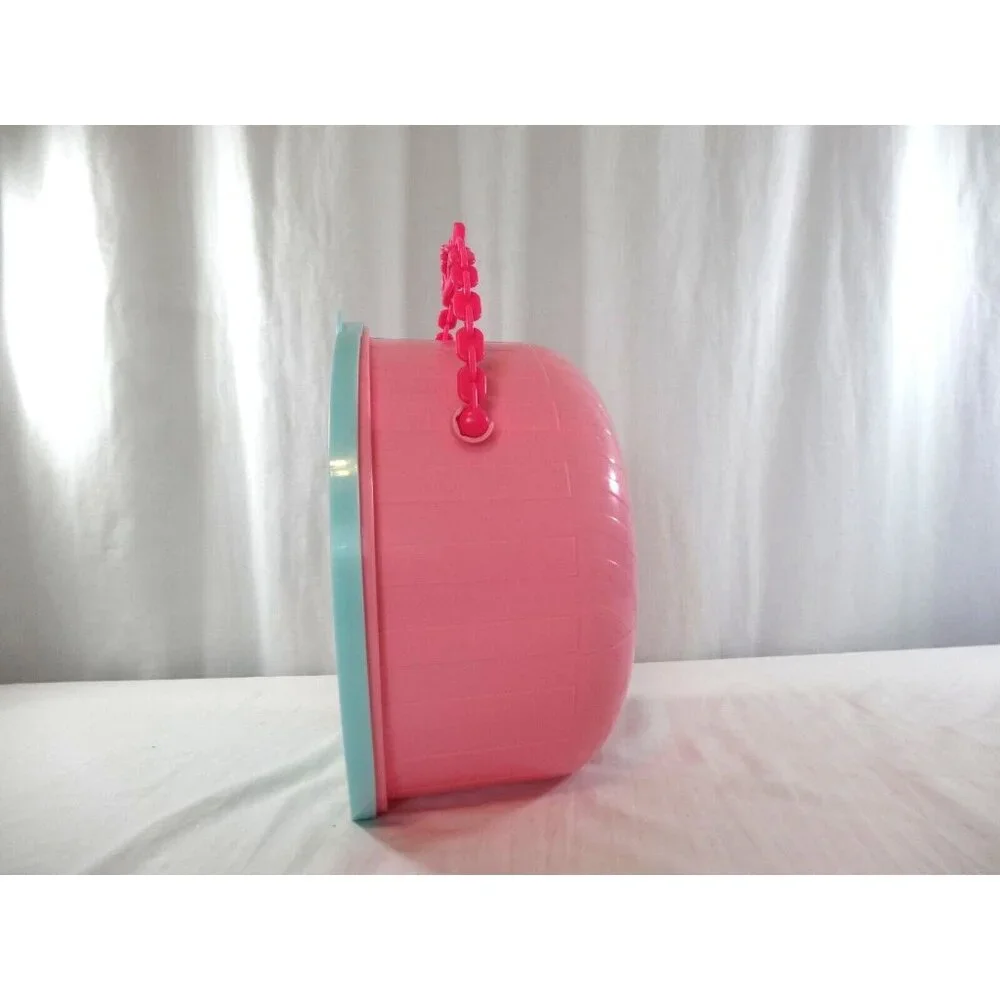 LOL Surprise Carrying Case Tote‎ Doll Storage Pink Teal with Handle CASE ONLY